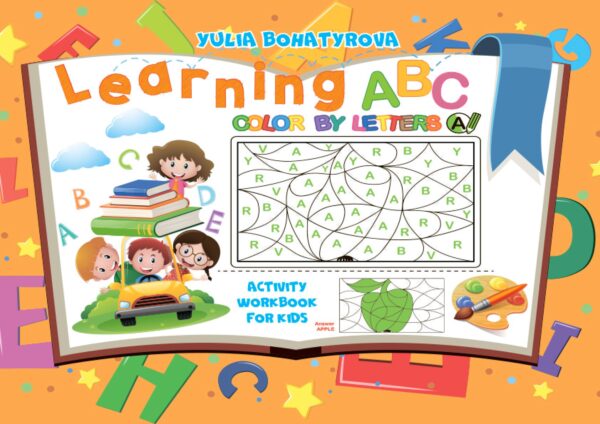 🎨📚"Learning ABC" – Activity and Coloring Workbook for Kids